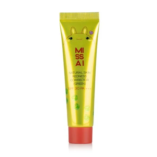 Корегувальна база під макіяж Missai Natural Skin Redness Corrector SPF 30 PA+++, 30 мл